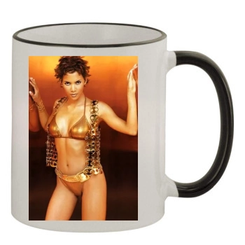 Halle Berry 11oz Colored Rim & Handle Mug