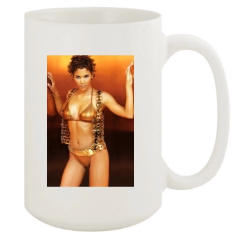 Halle Berry 15oz White Mug