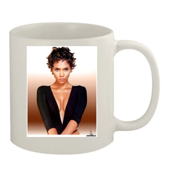 Halle Berry 11oz White Mug