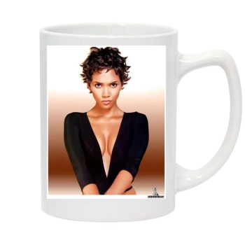 Halle Berry 14oz White Statesman Mug