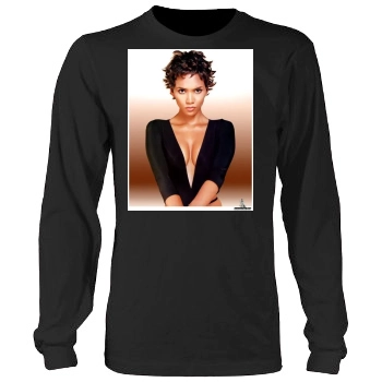 Halle Berry Men's Heavy Long Sleeve TShirt