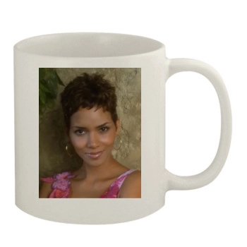 Halle Berry 11oz White Mug