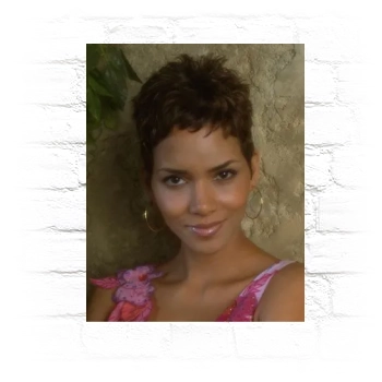 Halle Berry Metal Wall Art