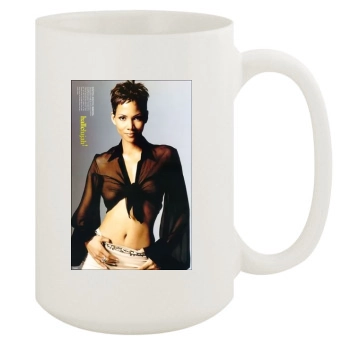 Halle Berry 15oz White Mug