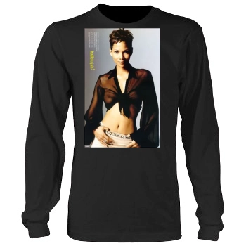 Halle Berry Men's Heavy Long Sleeve TShirt