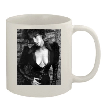 Halle Berry 11oz White Mug