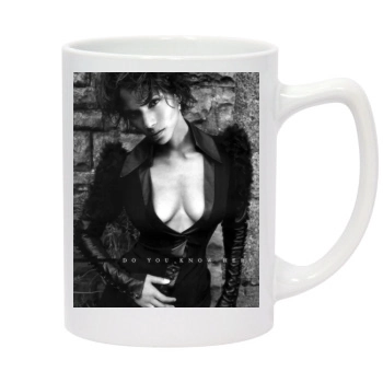 Halle Berry 14oz White Statesman Mug