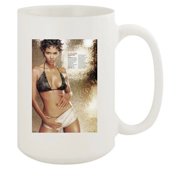 Halle Berry 15oz White Mug