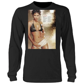 Halle Berry Men's Heavy Long Sleeve TShirt