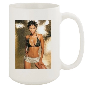 Halle Berry 15oz White Mug