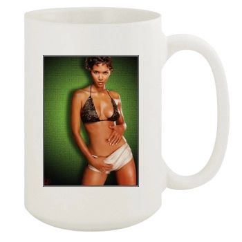 Halle Berry 15oz White Mug