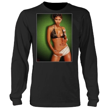 Halle Berry Men's Heavy Long Sleeve TShirt