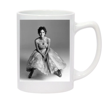 Halle Berry 14oz White Statesman Mug