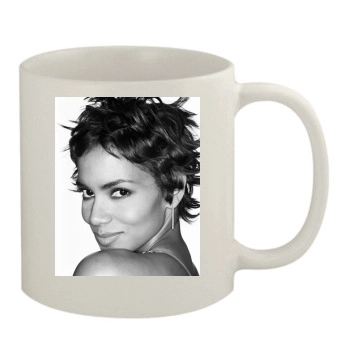 Halle Berry 11oz White Mug