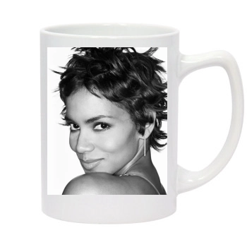 Halle Berry 14oz White Statesman Mug