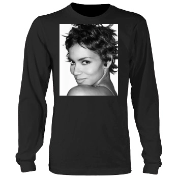 Halle Berry Men's Heavy Long Sleeve TShirt