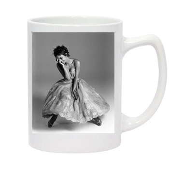 Halle Berry 14oz White Statesman Mug