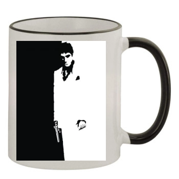 Scarface (1983) 11oz Colored Rim & Handle Mug