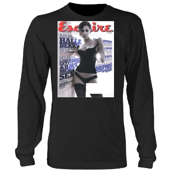 Halle Berry Men's Heavy Long Sleeve TShirt