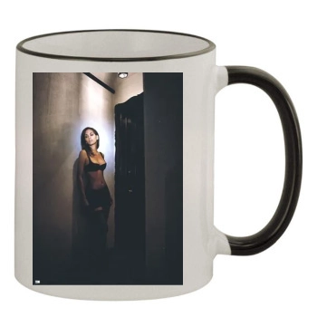 Halle Berry 11oz Colored Rim & Handle Mug