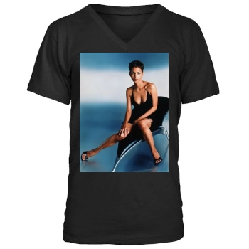 Halle Berry Men's V-Neck T-Shirt