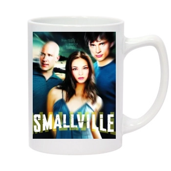 Smallville (2001) 14oz White Statesman Mug