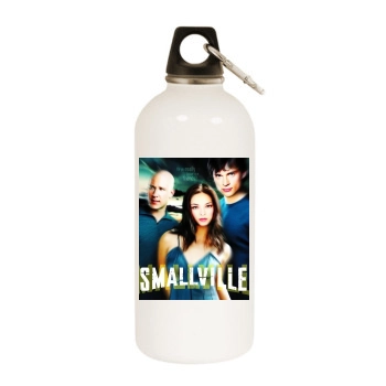 Smallville (2001) White Water Bottle With Carabiner