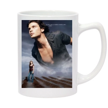 Smallville (2001) 14oz White Statesman Mug