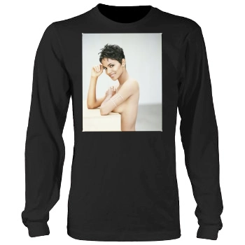 Halle Berry Men's Heavy Long Sleeve TShirt