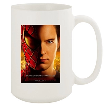 Spider-Man 2 (2004) 15oz White Mug