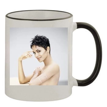 Halle Berry 11oz Colored Rim & Handle Mug