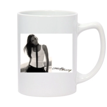 Halle Berry 14oz White Statesman Mug