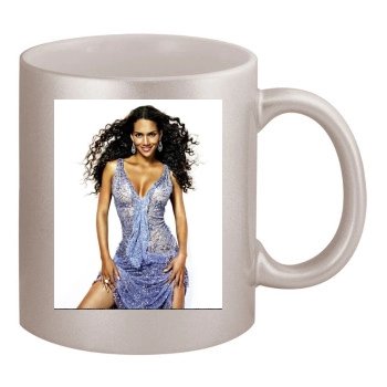 Halle Berry 11oz Metallic Silver Mug