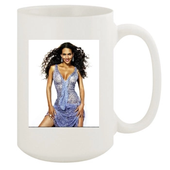 Halle Berry 15oz White Mug