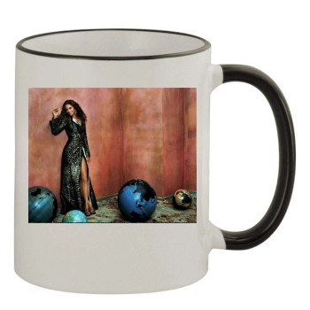 Halle Berry 11oz Colored Rim & Handle Mug