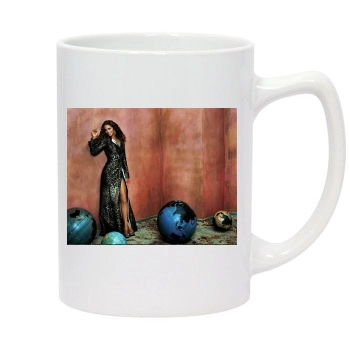 Halle Berry 14oz White Statesman Mug