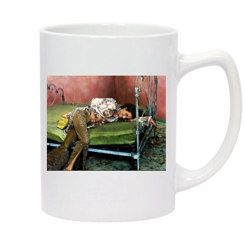 Halle Berry 14oz White Statesman Mug