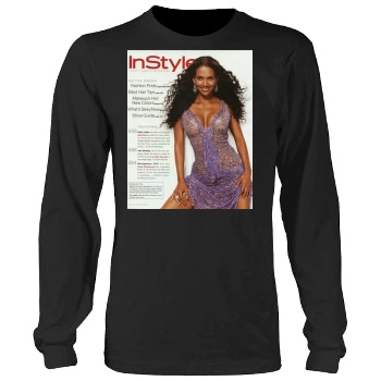 Halle Berry Men's Heavy Long Sleeve TShirt