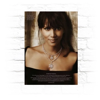 Halle Berry Metal Wall Art