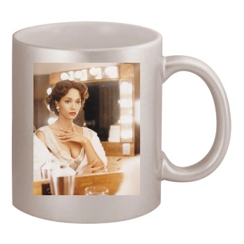 Halle Berry 11oz Metallic Silver Mug