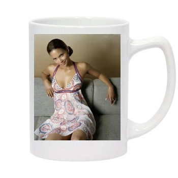 Halle Berry 14oz White Statesman Mug