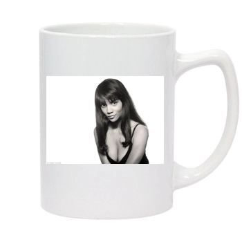 Halle Berry 14oz White Statesman Mug