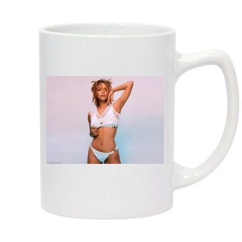 Halle Berry 14oz White Statesman Mug