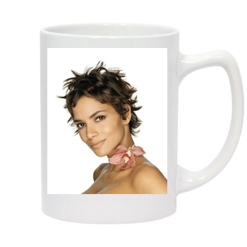 Halle Berry 14oz White Statesman Mug