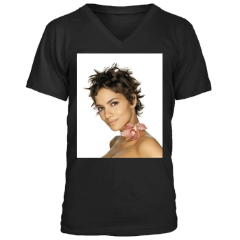 Halle Berry Men's V-Neck T-Shirt