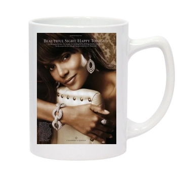 Halle Berry 14oz White Statesman Mug