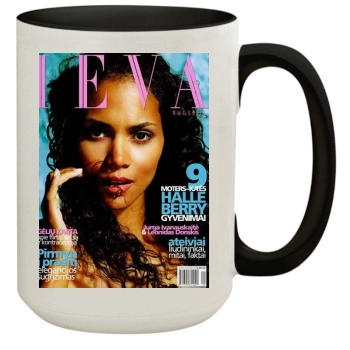 Halle Berry 15oz Colored Inner & Handle Mug