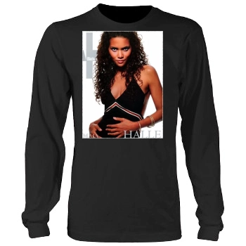 Halle Berry Men's Heavy Long Sleeve TShirt