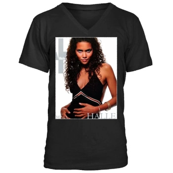 Halle Berry Men's V-Neck T-Shirt