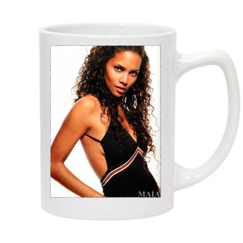 Halle Berry 14oz White Statesman Mug